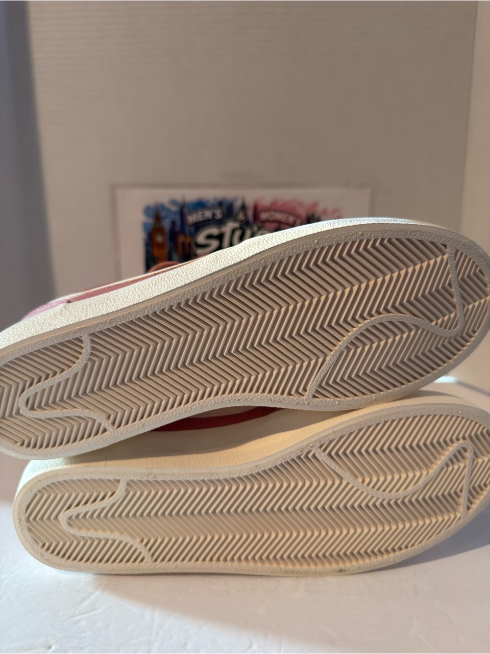 Nike Women’s Low-Profile Sneakers - Rose & White - Picture 6 of 7